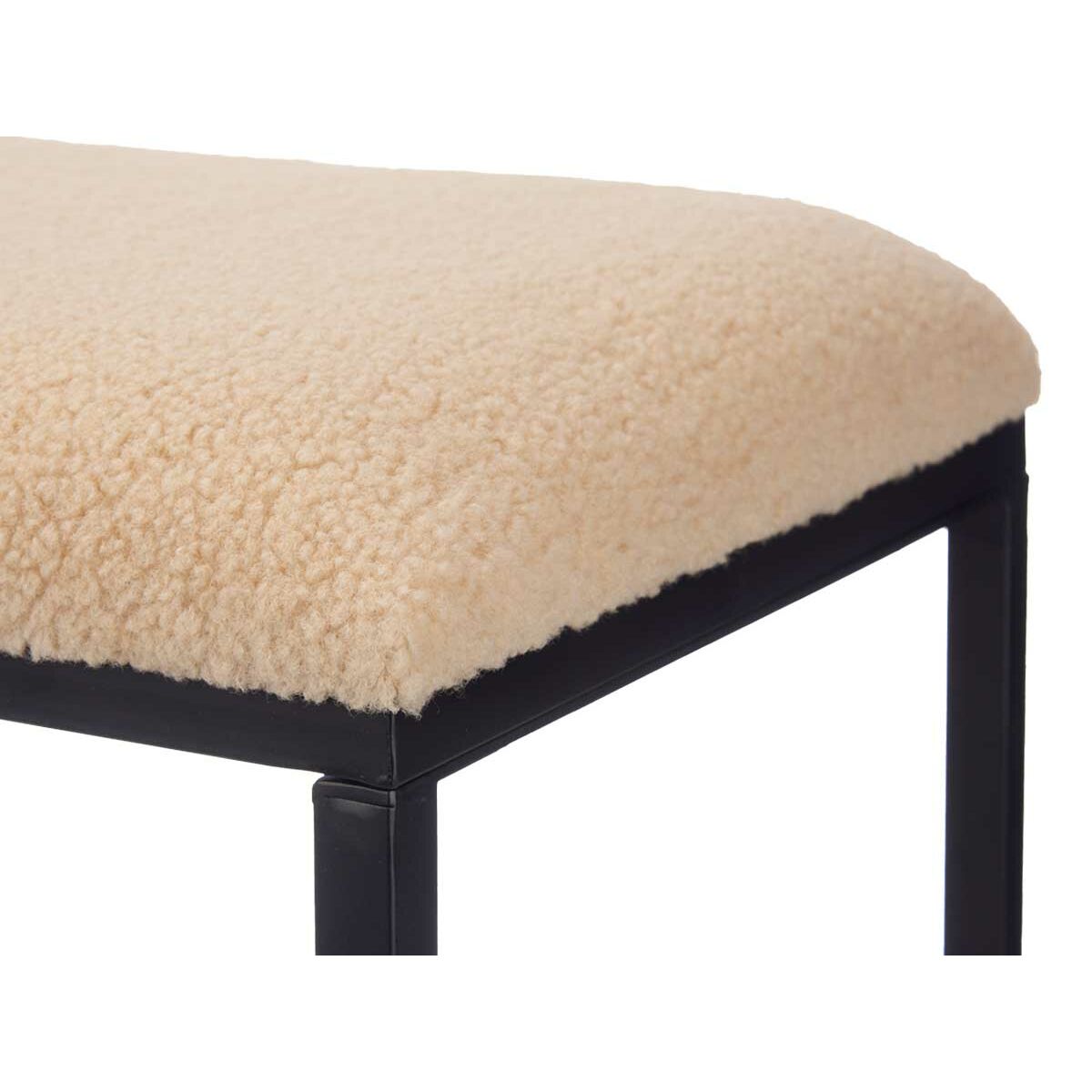 Bänk Decor Beige 81 x 42 x 38 cm