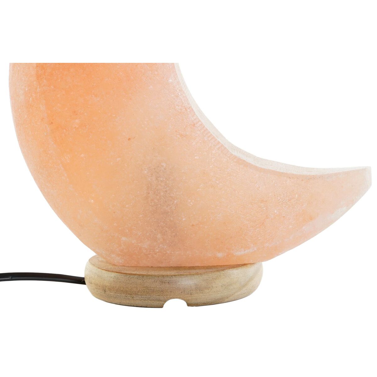 Bordslampa Rosa Salt & Akaciaträ – Måne