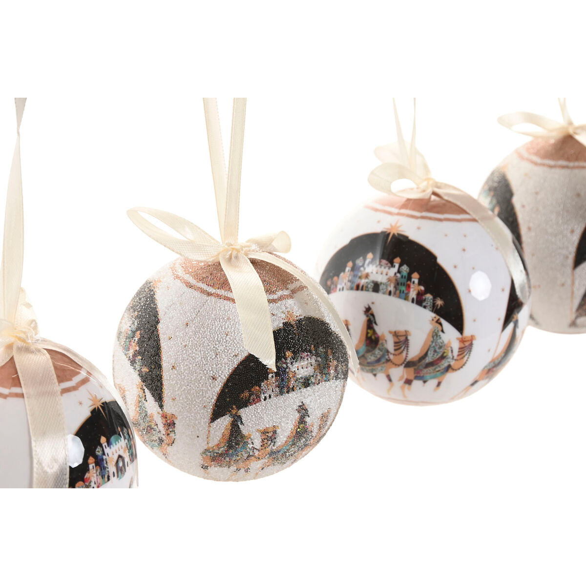 Julkulor med motiv av de Tre Vise Männen 14-pack