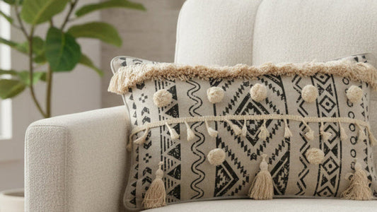 Kudde Boho-inspirerad