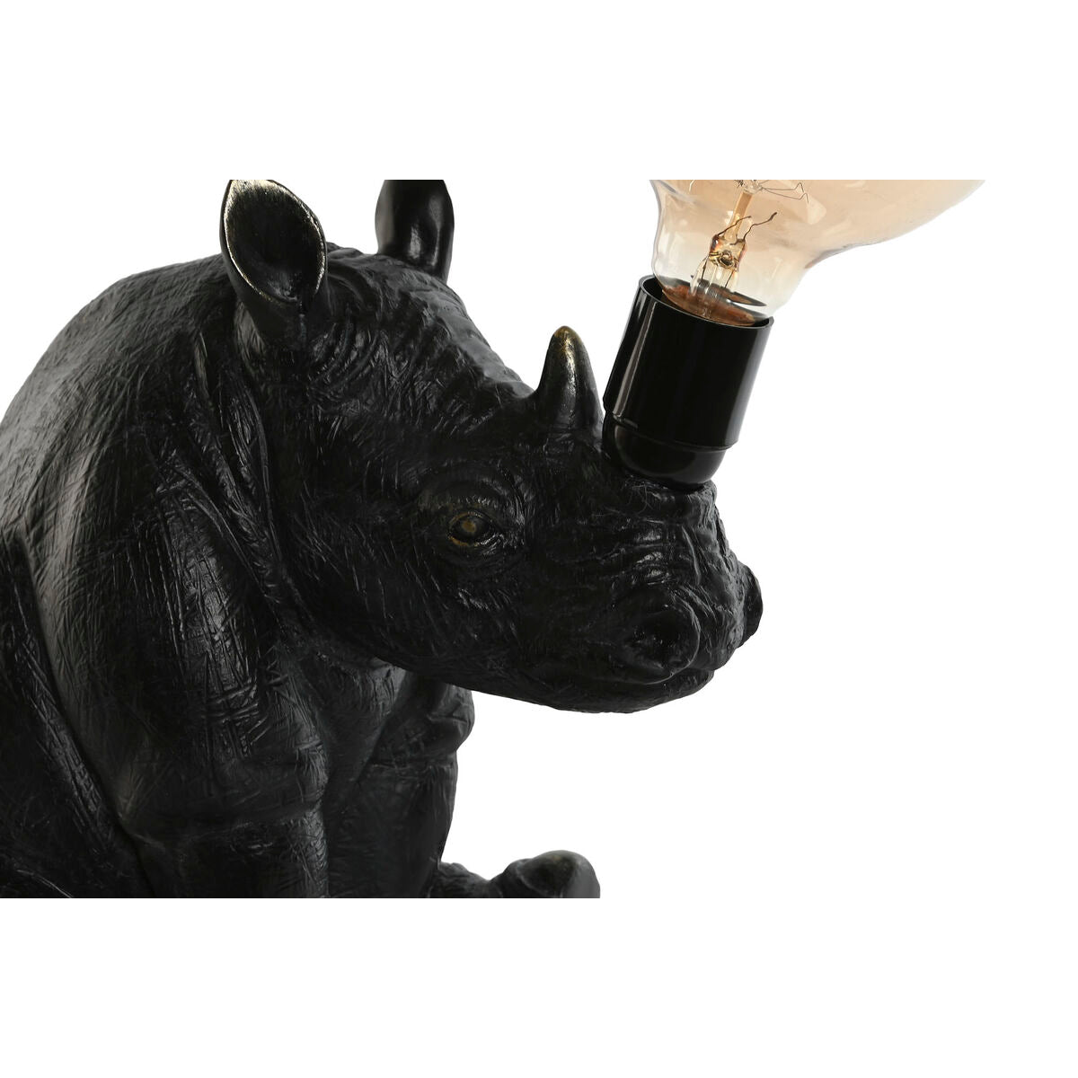 Bordslampa Noshörning Svart
