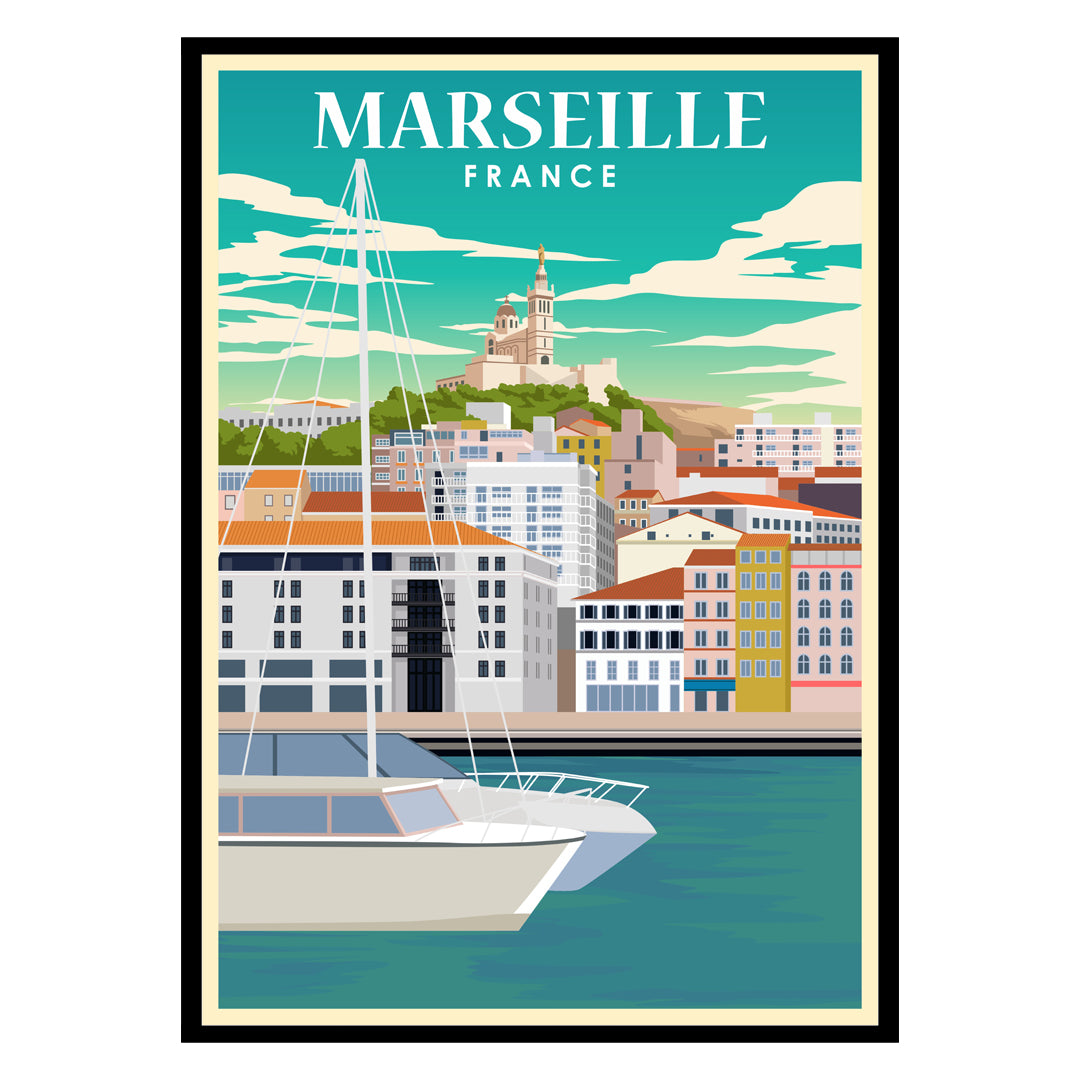 Marseille France Poster-0
