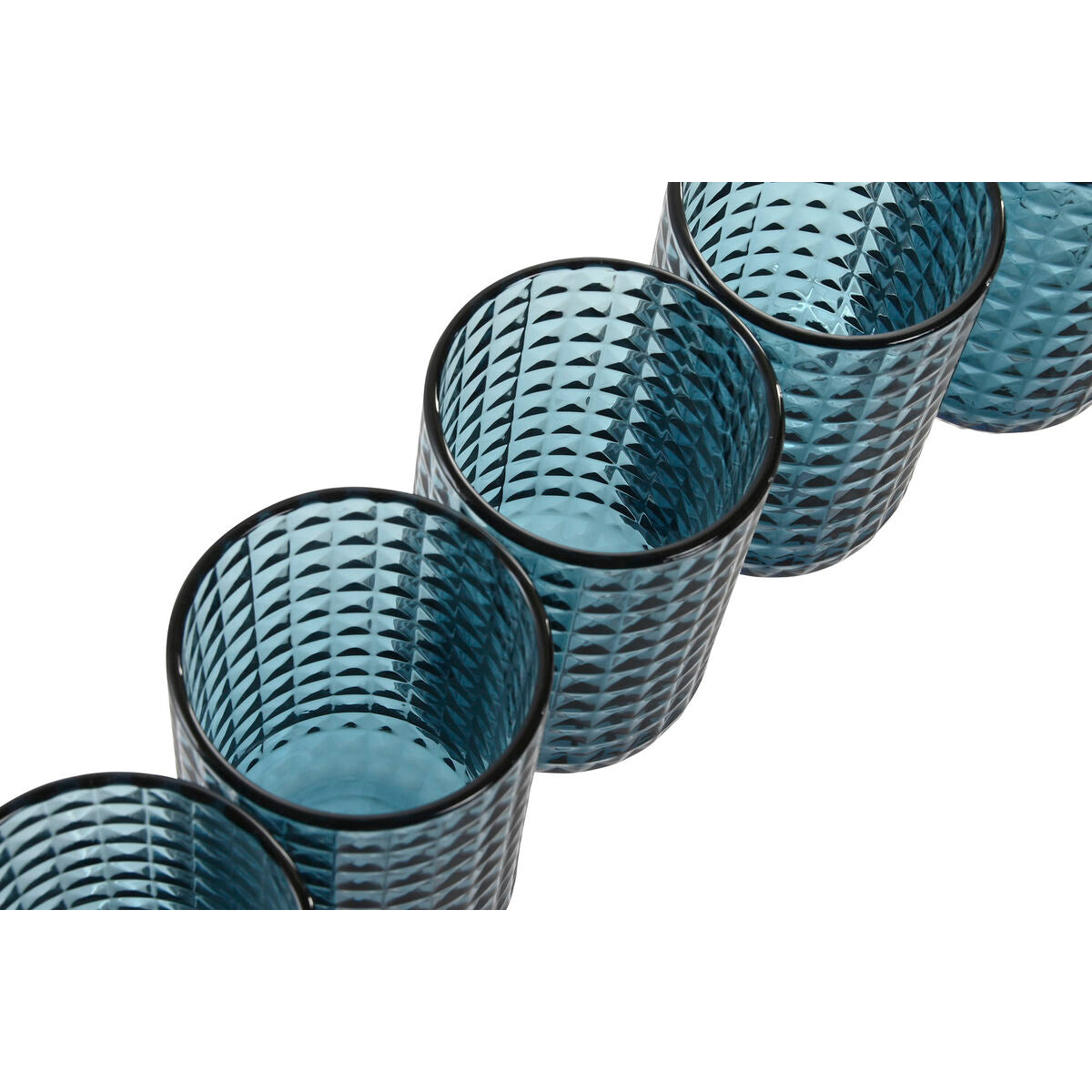 Glas Blå Kristall 6 st, 420 ml