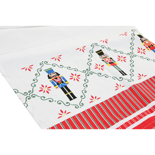 Bordslöpare Jul – Röd, Grön & Beige 50 × 150 cm