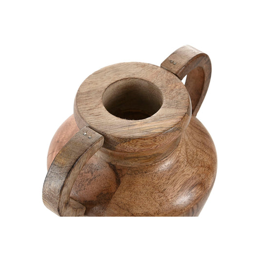 Vas i Mangoträ med handtag