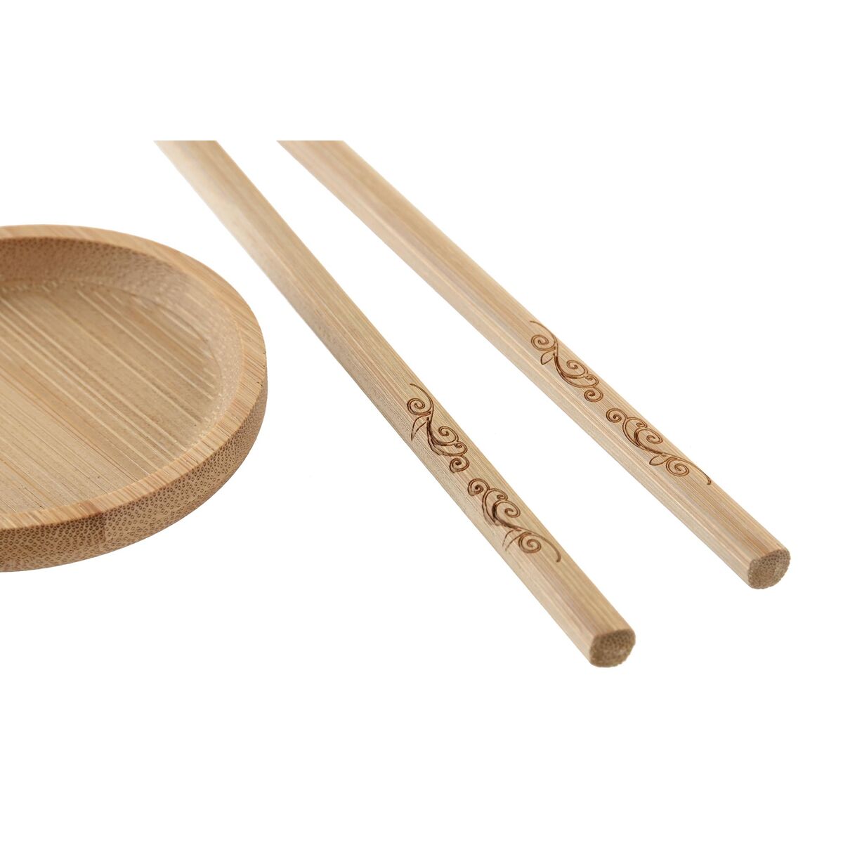 Sushi Set DKD Home Decor 24 x 0,5 x 0,5 cm Natural Oriental-2