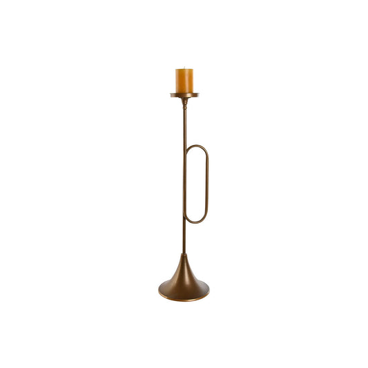 Ljusstake Guld 21 x 21 x 78 cm