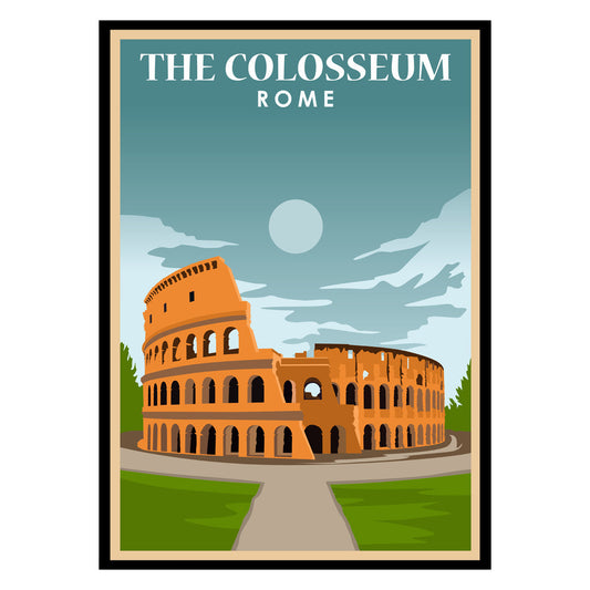 Colosseum Rome Poster-0