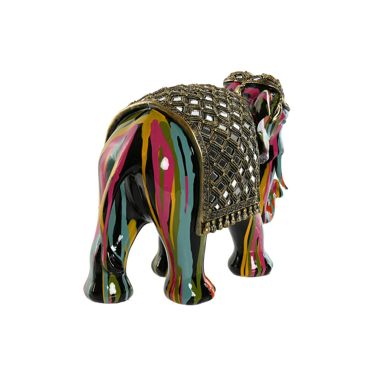 Dekorationsfigur Elefant i Resin 31 x 14 x 22 cm