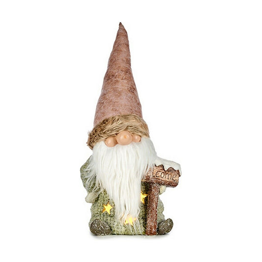 Batteridriven tomte i resin