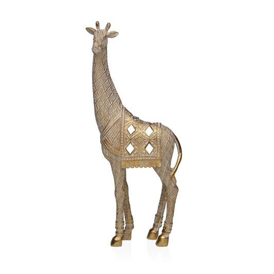 Dekorationsfigur Giraff i guld 30,5 cm