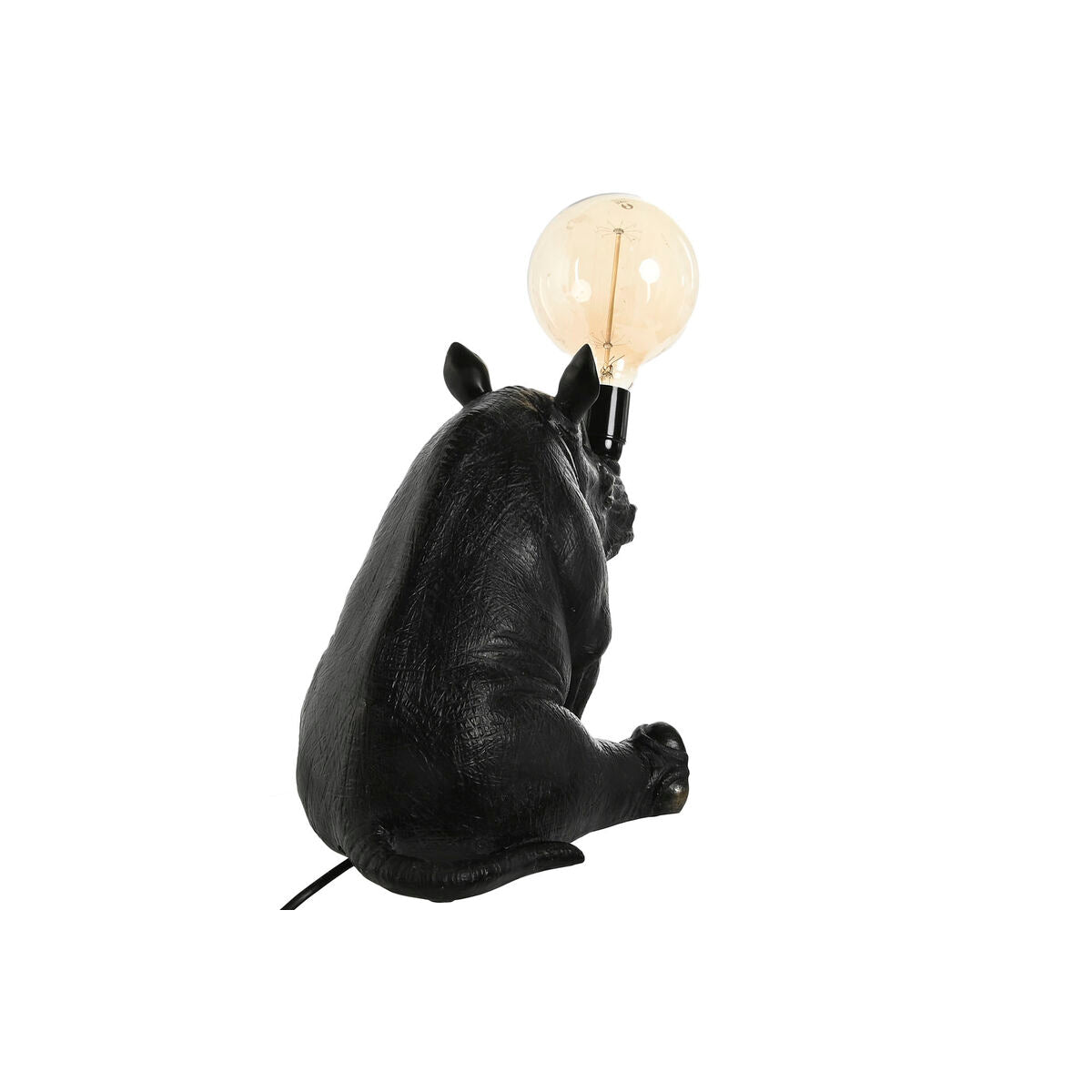 Bordslampa Noshörning Svart