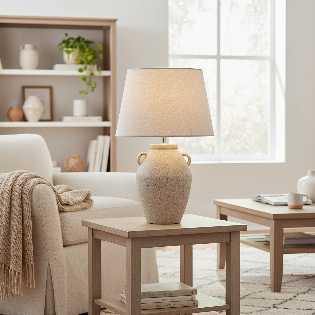 Bordslampa Shabby Chic & Stilfull 33 × 33 × 50 cm