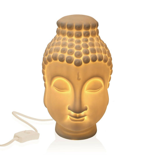 Bordslampa Gautama Buddha i porslin