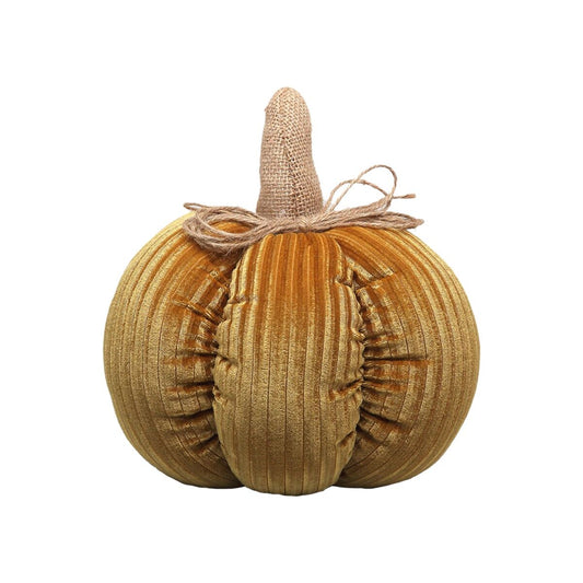 Halloween Dekoration Pumpa i tyg