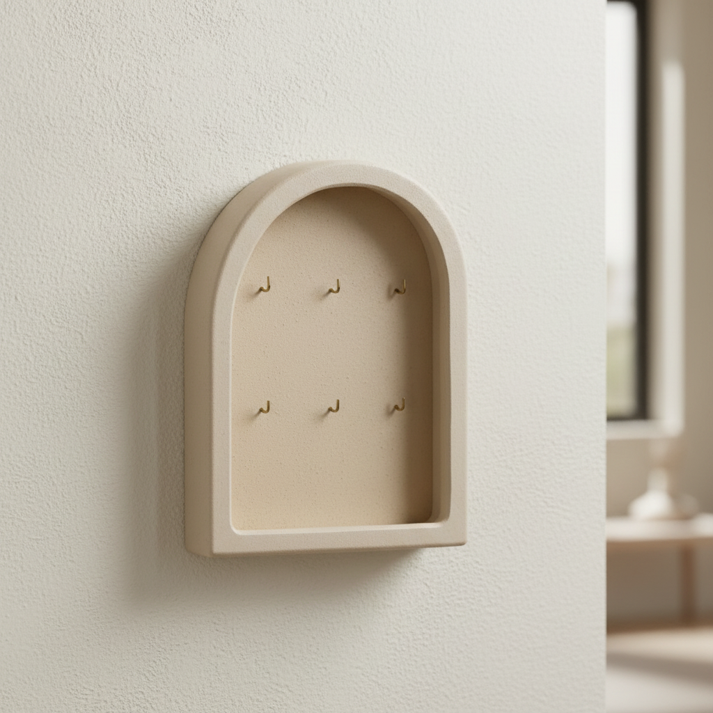 Nyckelskåp Beige 20,5 x 8,5 x 27,5 cm