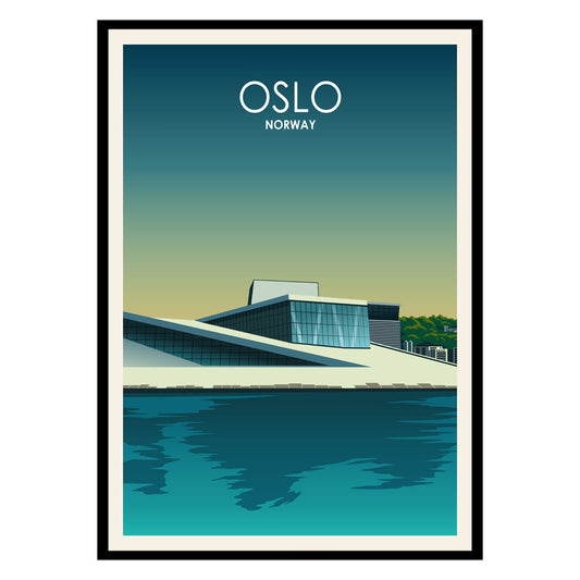 Oslo Norway Poster-0