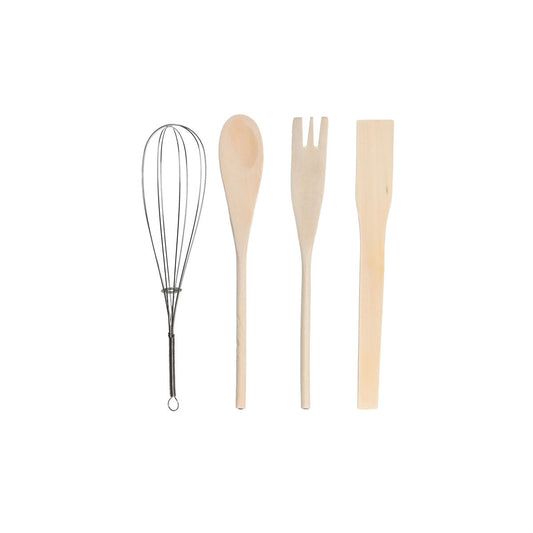 Köksredskapshållare 5 delar, 12 × 12 × 25 cm