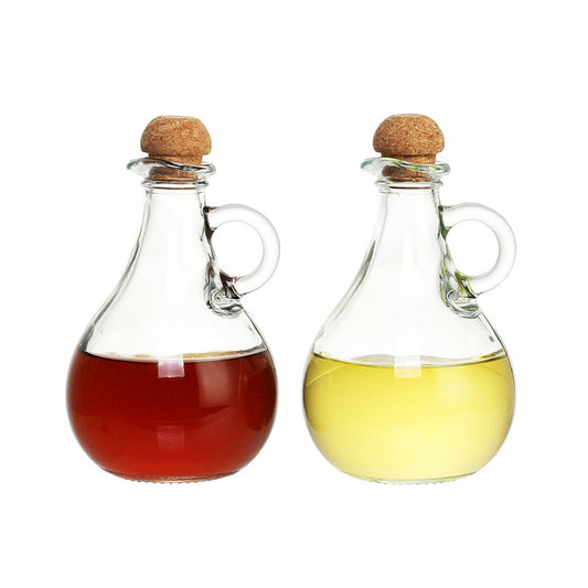 Set med olja och vinäger Glas & Kork