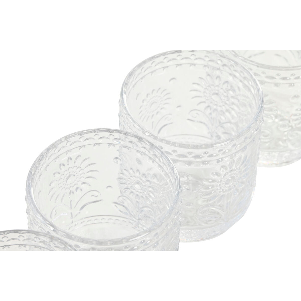 Glas-set i Kristall med struktur 360 ml, 6 st