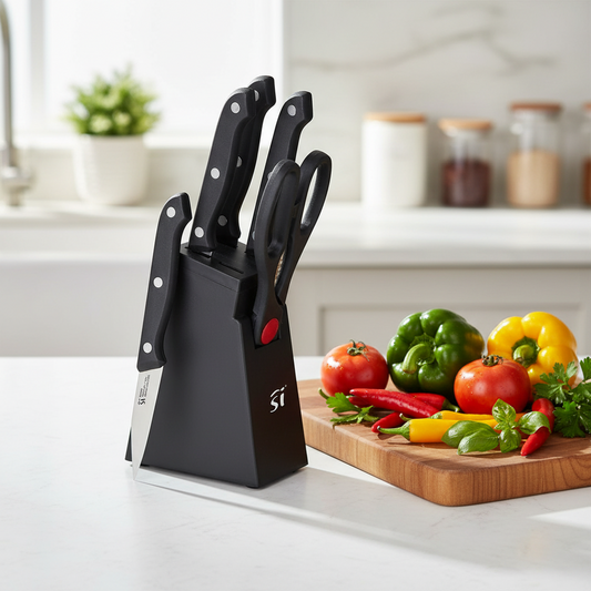 Knivset med hållare San Ignacio