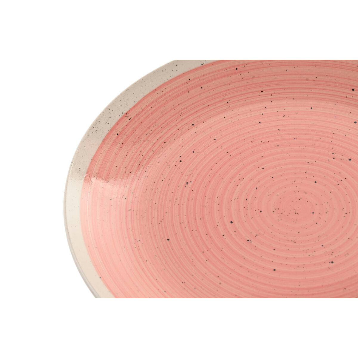 Servis Vit/Rosa – 18 delar i stengods